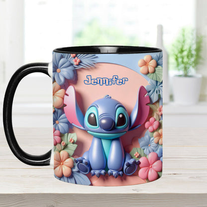 Ohana Means Family - Personalized Ohana Accent Mug