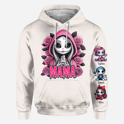 Mama of nightmares - Personalized Nightmare All Over Shirt