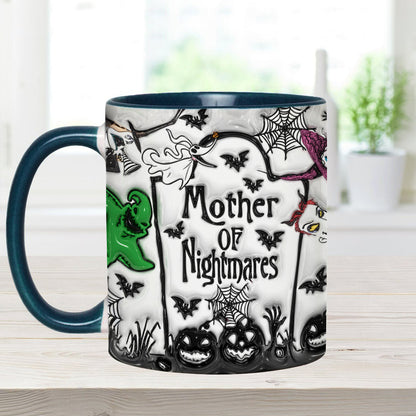 Mother Of Nightmares - Personalized Nightmare Accent Mug