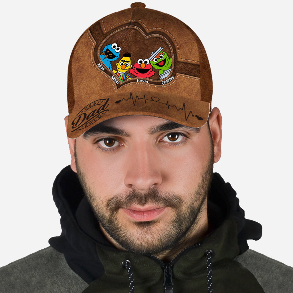 This Daddy/ Dad/ Grandpa... Belongs To - Personalized Father Classic Cap