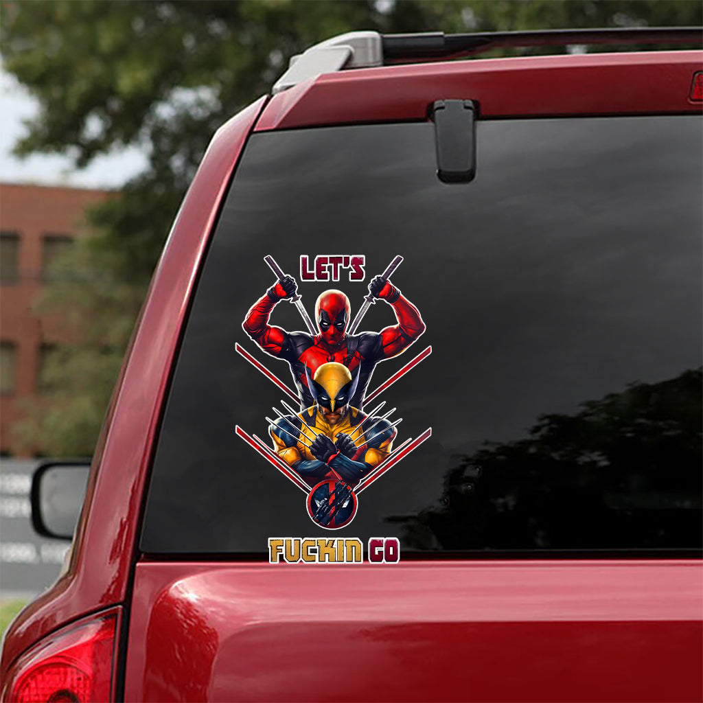 Let's Fucking Go - The Psychopath Decal Die Cut