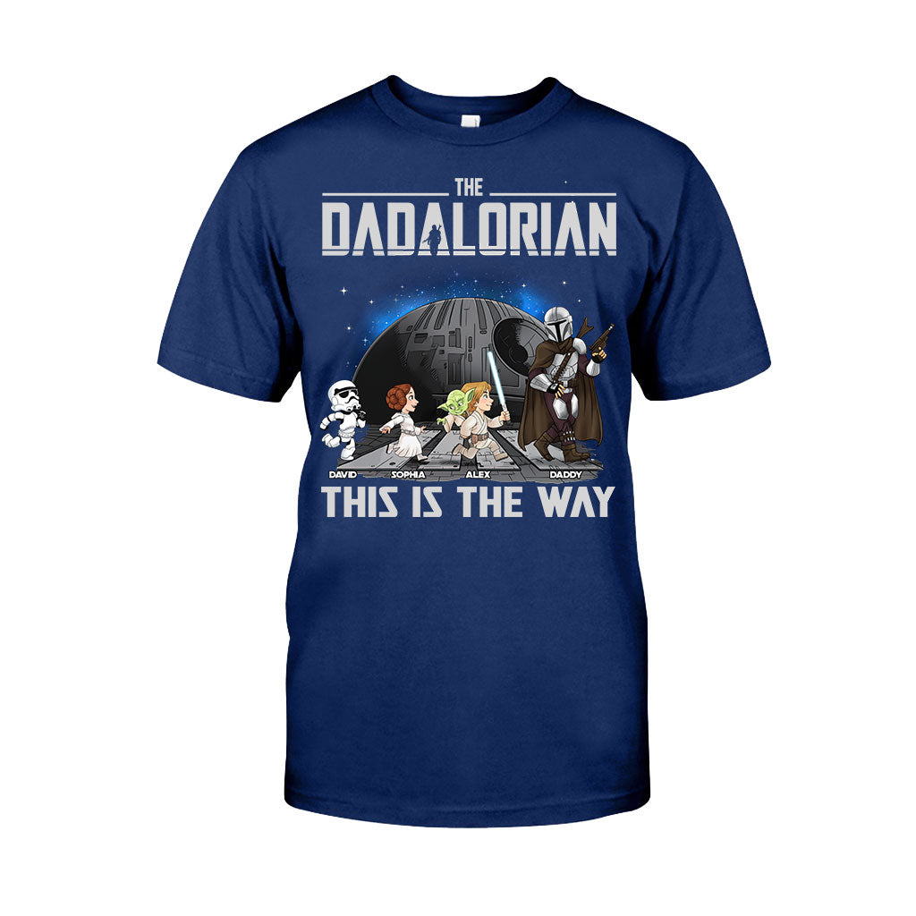 The Dadalorian This Is The Way - Personalized The Force T-shirt And Hoodie