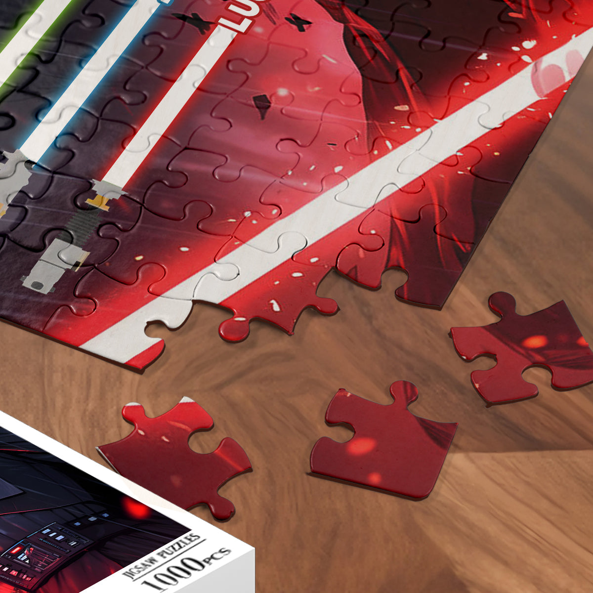 I Am Their Father - Personalized The Force Jigsaw Puzzle