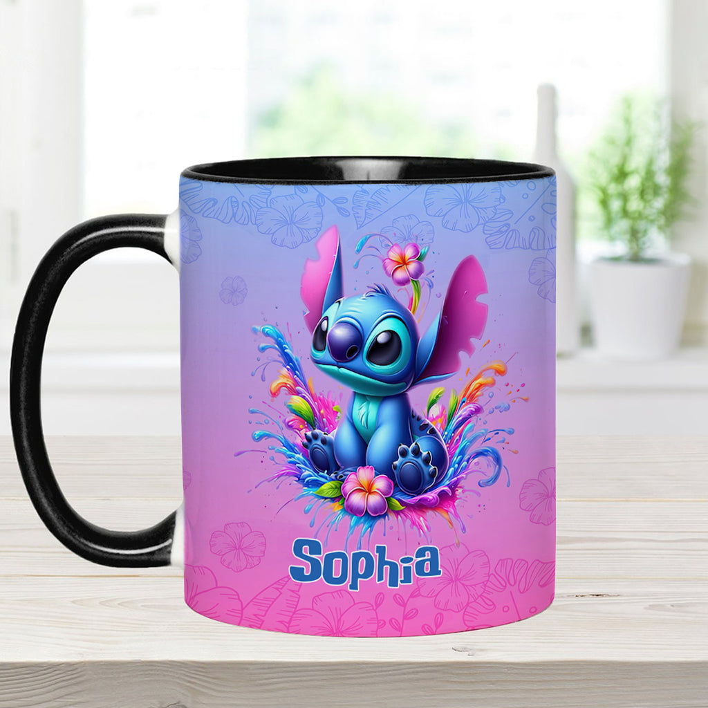 Ohana Means Family - Personalized Ohana Accent Mug
