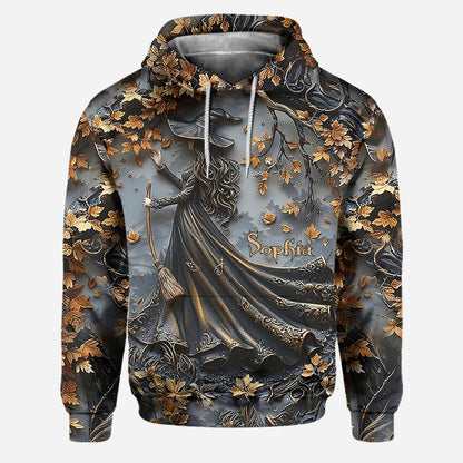 Beautiful Witch - Personalized Witch Hoodie and Leggings