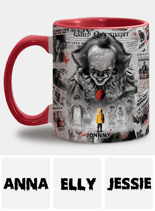 Horror Movie Fan - Personalized Accent Mug
