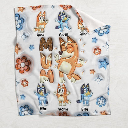 Cool Mum - Personalized Mother Blanket