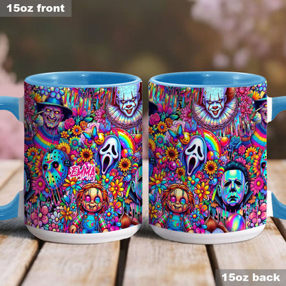 Colorful Horror - Personalized Accent Mug