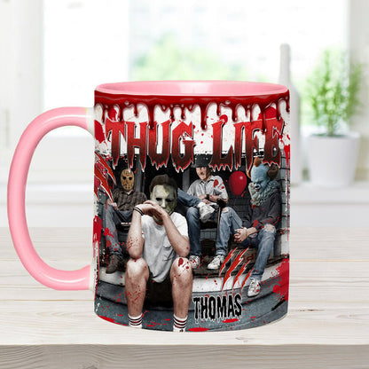 Thug Life - Personalized Accent Mug