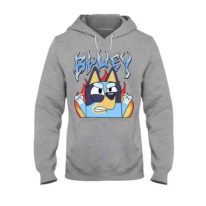 Fire Metal Rock - Mouse T-shirt And Hoodie