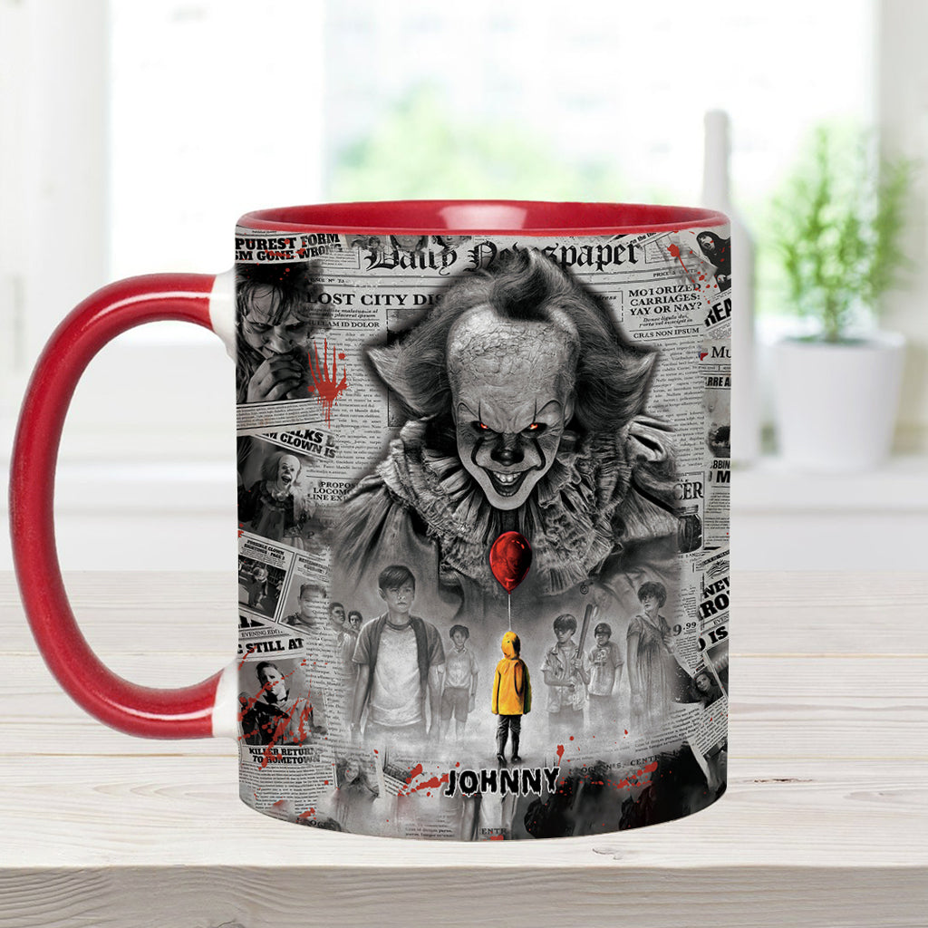 Horror Movie Fan - Personalized Accent Mug