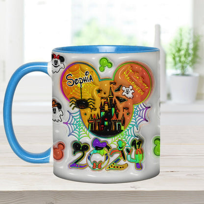 Happy Halloween - Personalized Mouse Accent Mug