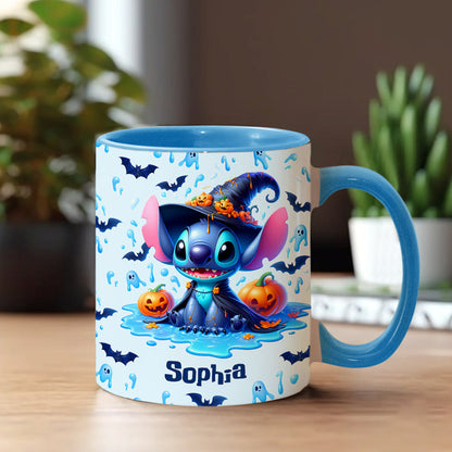 Happy Halloween - Personalized Ohana Accent Mug
