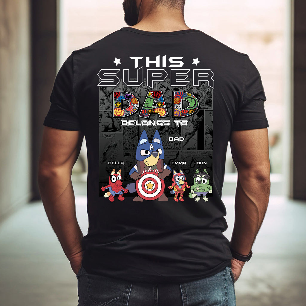 Super Dad - Personalized Father T-shirt and Hoodie