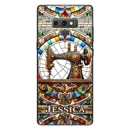 Colorful Sewing Machine - Personalized Sewing Phone Case