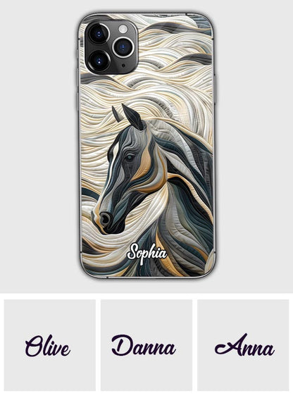 Beautiful Horse - Personalized Horse Phone Case