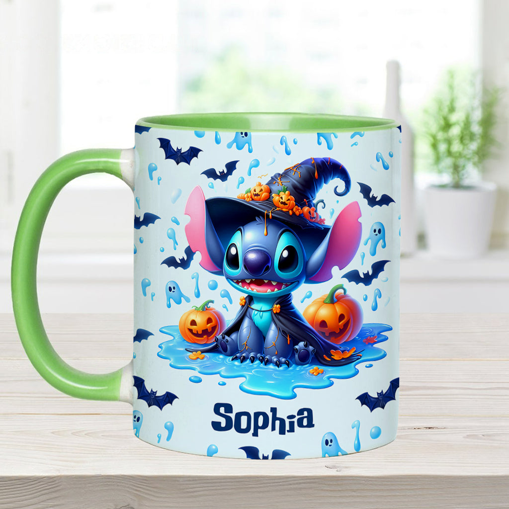 Happy Halloween - Personalized Ohana Accent Mug