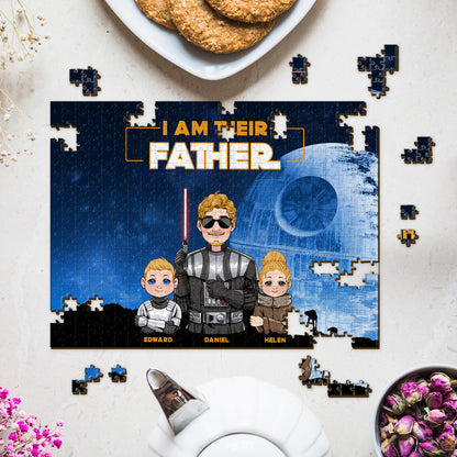 I Am Their Father - Personalized The Force Jigsaw Puzzle