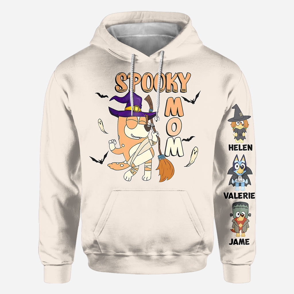 Spooky Mom - Personalized Mother All Over Shirt