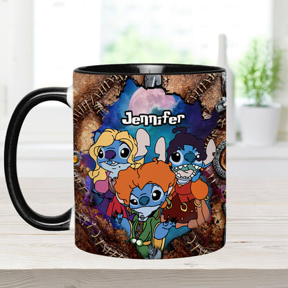 Just A Bunch Of Hocus Pocus - Personalized Ohana Accent Mug