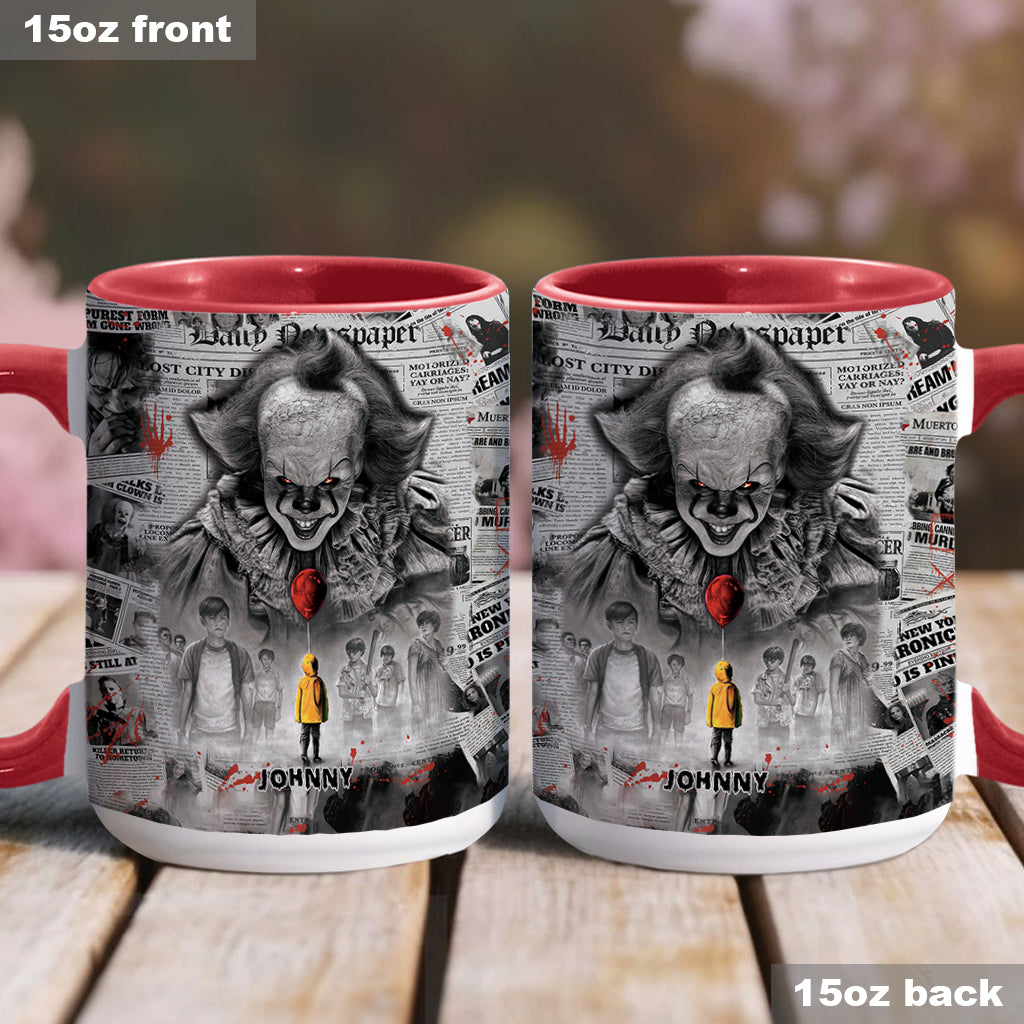 Horror Movie Fan - Personalized Accent Mug