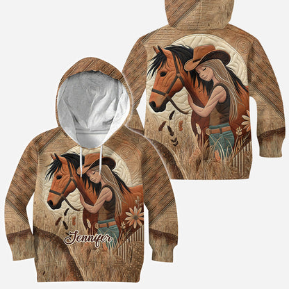 Horse Lovers - Personalized Horse All Over Shirt