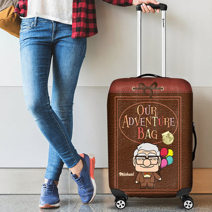 Our Adventure Bag - Personalized Mouse Luggage Cover