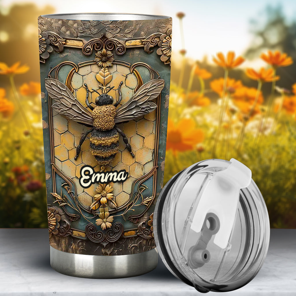 Love Bees - Personalized Bee Tumbler
