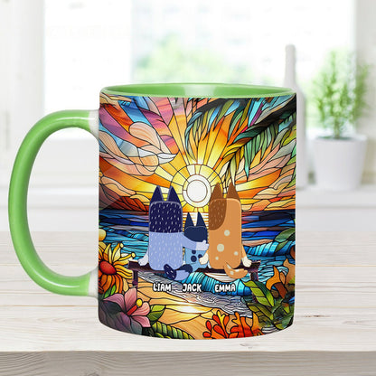 This Is Us This Is Our Family - Personalized Accent Mug
