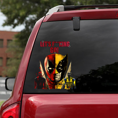 Let's F**king Go - The Psychopath Decal Full