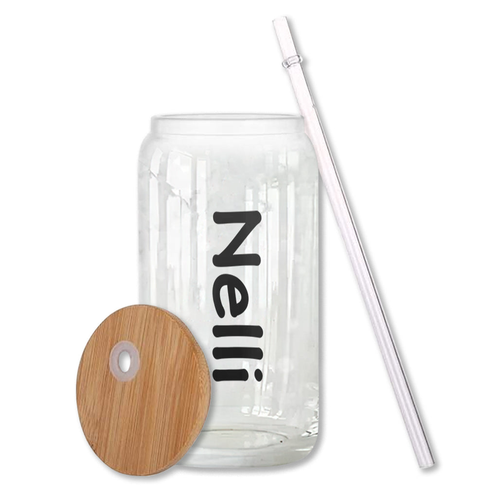 Anime Funny Ah Ha Ha - Personalized Can Glass