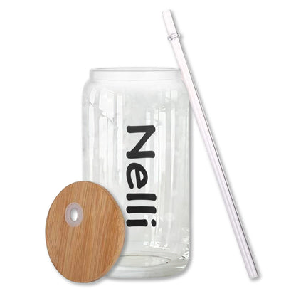 Anime Funny Ah Ha Ha - Personalized Can Glass