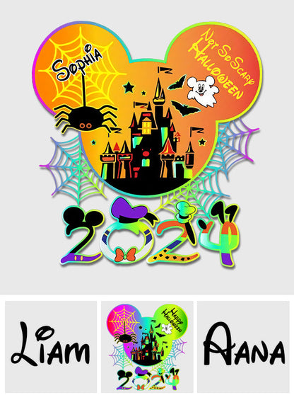 Happy Halloween - Personalized Mouse Decal Full