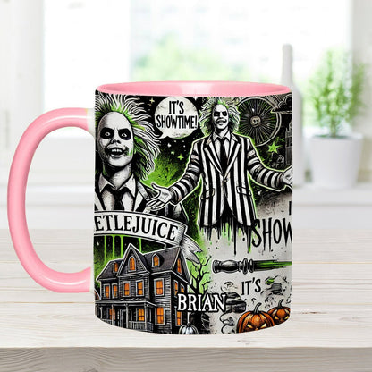 It's Show Time - Personalized Accent Mug
