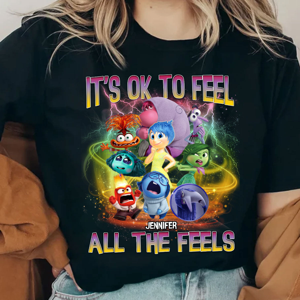 Anxiety Emotion Bootleg - Personalized T-shirt And Hoodie