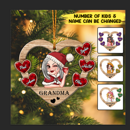 Nana's Babies - Personalized Grandma Ornament