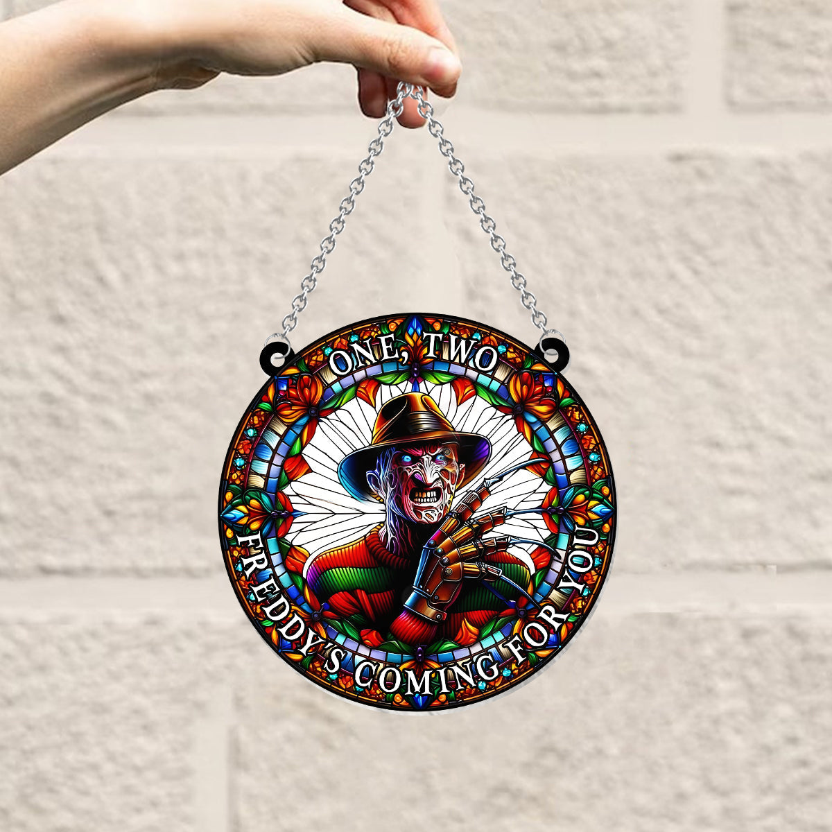Coming For You - Window Hanging Suncatcher Ornament
