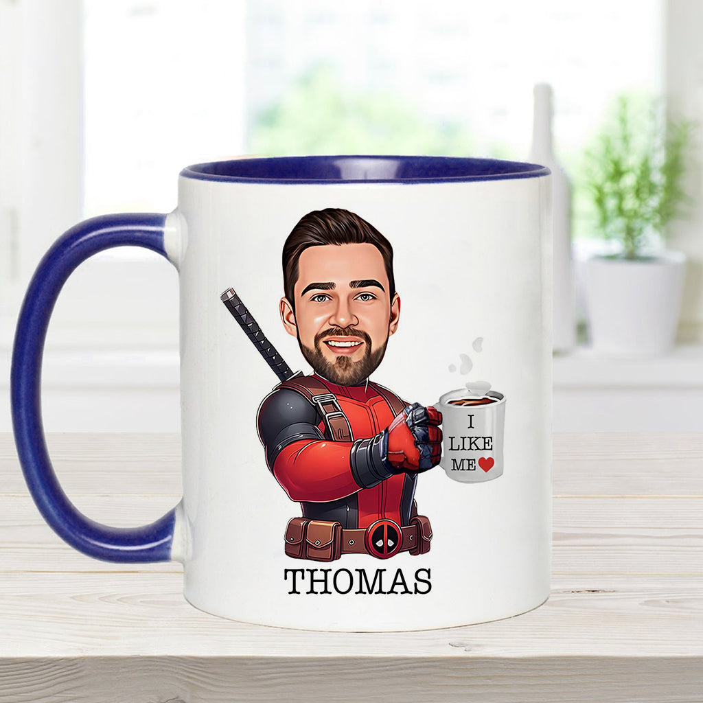 I Like Me - Personalized The Psychopath Accent Mug