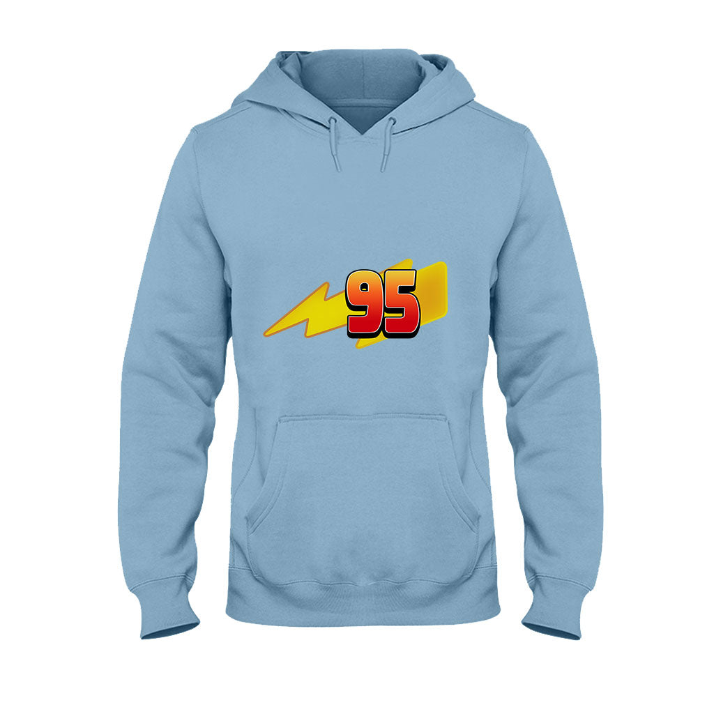 Retro Mcqueen 95 Cars T-shirt And Hoodie