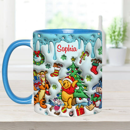 Merry Christmas - Personalized Mouse Accent Mug