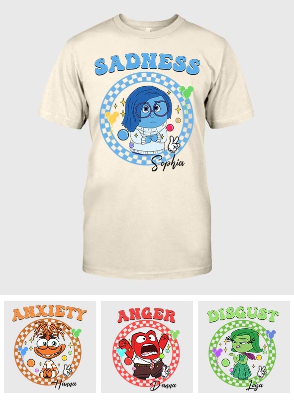 All The Emotions - Personalized T-shirt And Hoodie