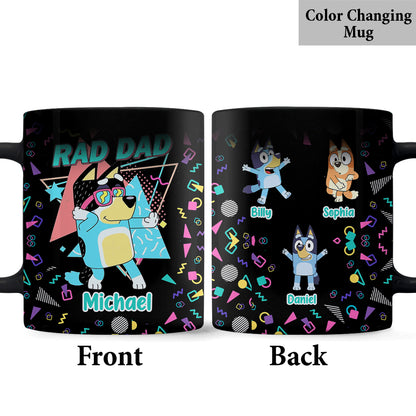 Rad Dad - Personalized Father Mug
