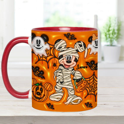 Happy Halloween - Personalized Mouse Accent Mug