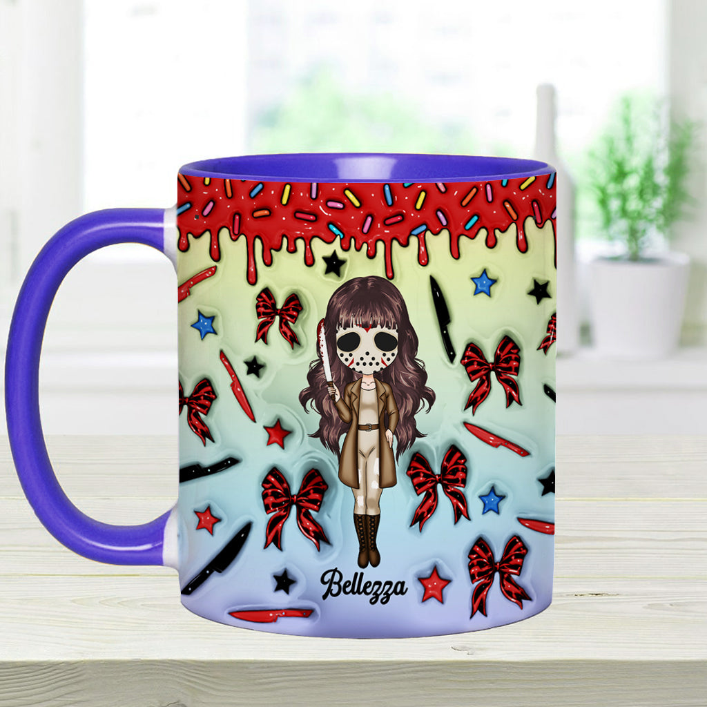 I Watch Enough Murder Shows - Personalized Accent Mug