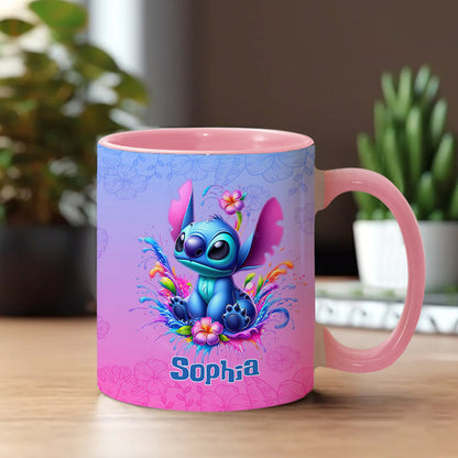 Ohana Means Family - Personalized Ohana Accent Mug