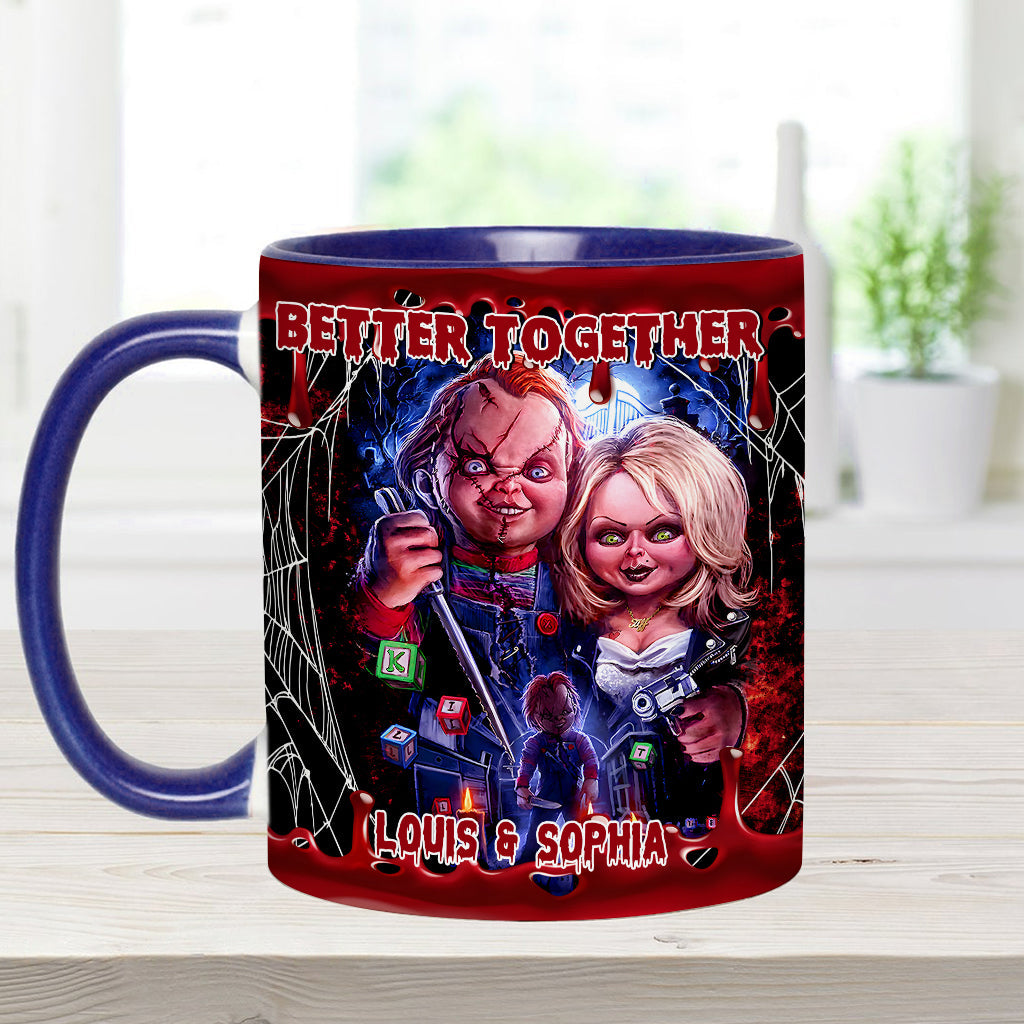 Better Together - Personalized Accent Mug