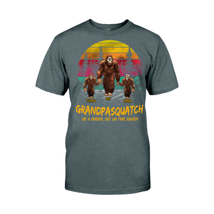 Papasquatch - Personalized Father T-shirt And Hoodie