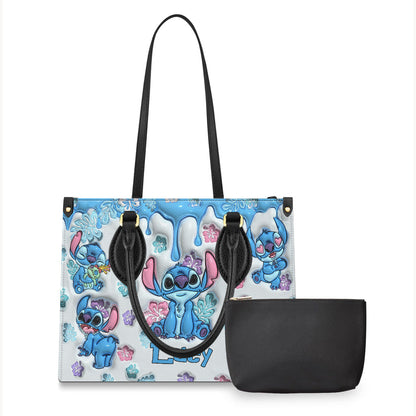 Ohana Means Family - Personalized Ohana Leather Handbag