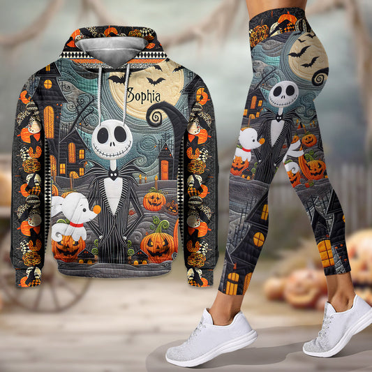 Hello Darkness My Old Friend - Personalized Nightmare Hoodie and Leggings