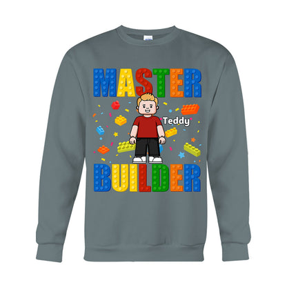 Master Builder - Personalized Kid T-shirt And Hoodie